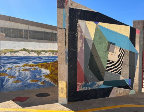 Kunst am Hafen von El Port